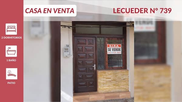 Venta \ LECUEDER N° 739